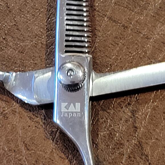 Rare Kasno Kai Double Texturizing Shears Scissors KO6-32-65 New with box - Picture 6 of 12